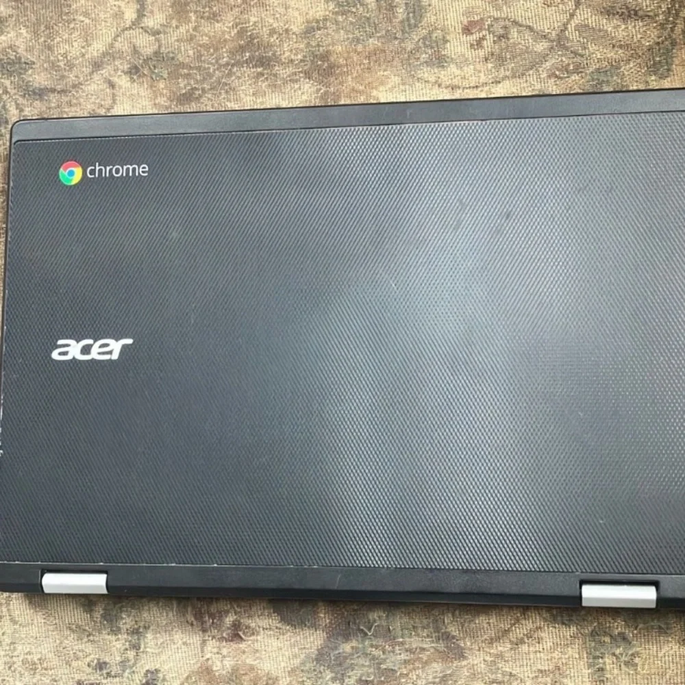 Acer Black Chromebook Laptop Minimalist Design